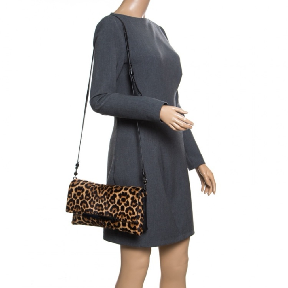 Christian Louboutin Leopard print calfhair and leather Bag
